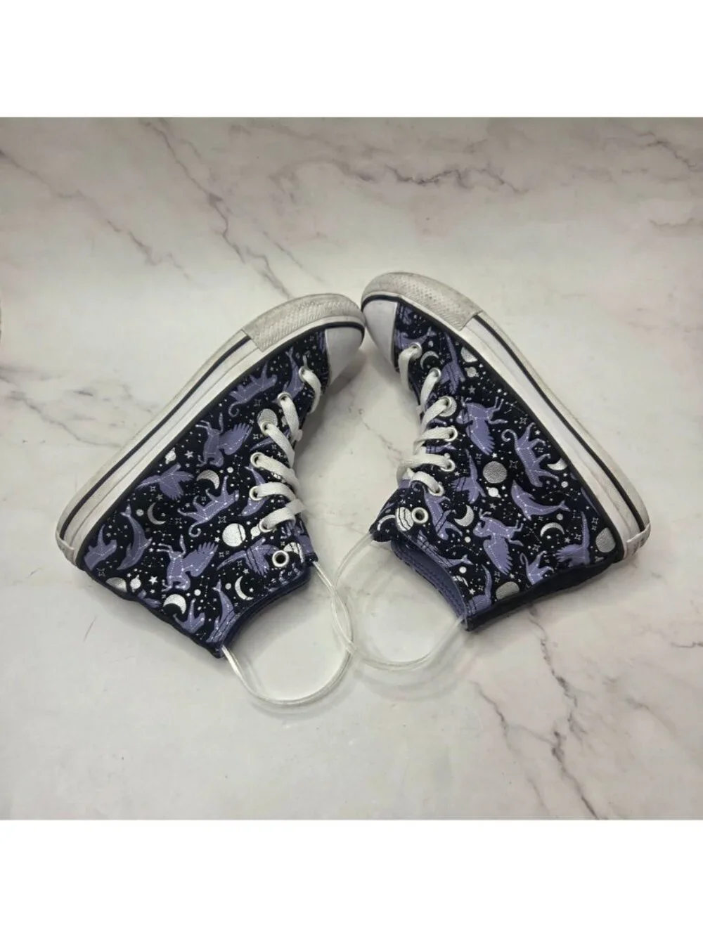 Converse Chuck Taylor All Star Constellation Star Print High Top Sneakers 2
